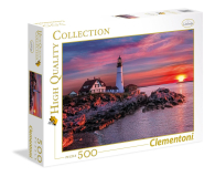 Clementoni Puzzle HQ Portland Head Light - 417060 - zdjęcie 1